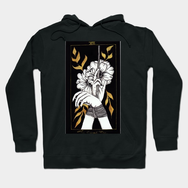 The Hanged Man tarot Hoodie by OrHell